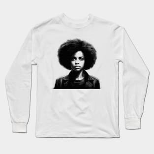 Angela Davis Long Sleeve T-Shirt